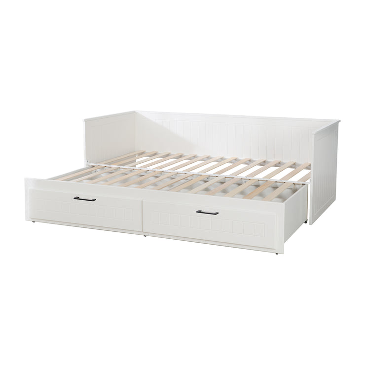 Jugendzimmer-Set 'Sylt' 5-teilig - Canadien White - komplette Vollausstattung