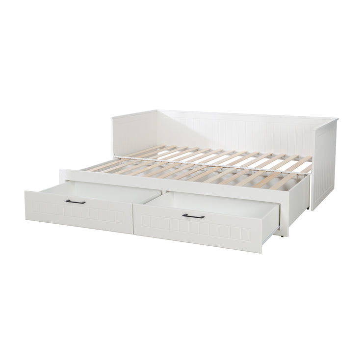 Jugendzimmer-Set 'Sylt' 5-teilig - Canadien White - komplette Vollausstattung
