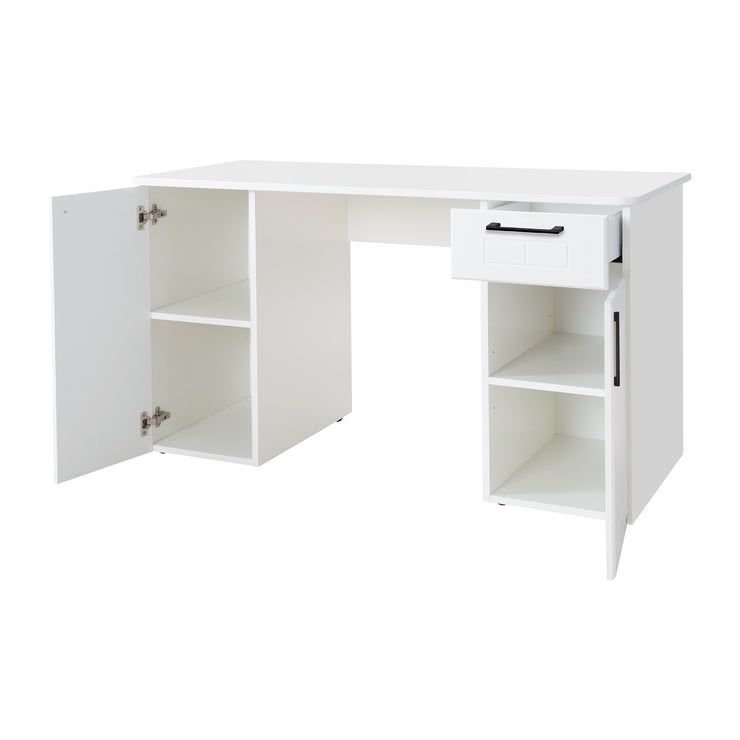 Jugendzimmer-Set 'Sylt' 5-teilig - Canadien White - komplette Vollausstattung