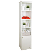 Stand shelf 'Mia' in country style, made of wood for baby rooms & children's rooms with soft close technology