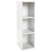 Universal side shelf, white, fits under changing dressers, for baby and children's rooms