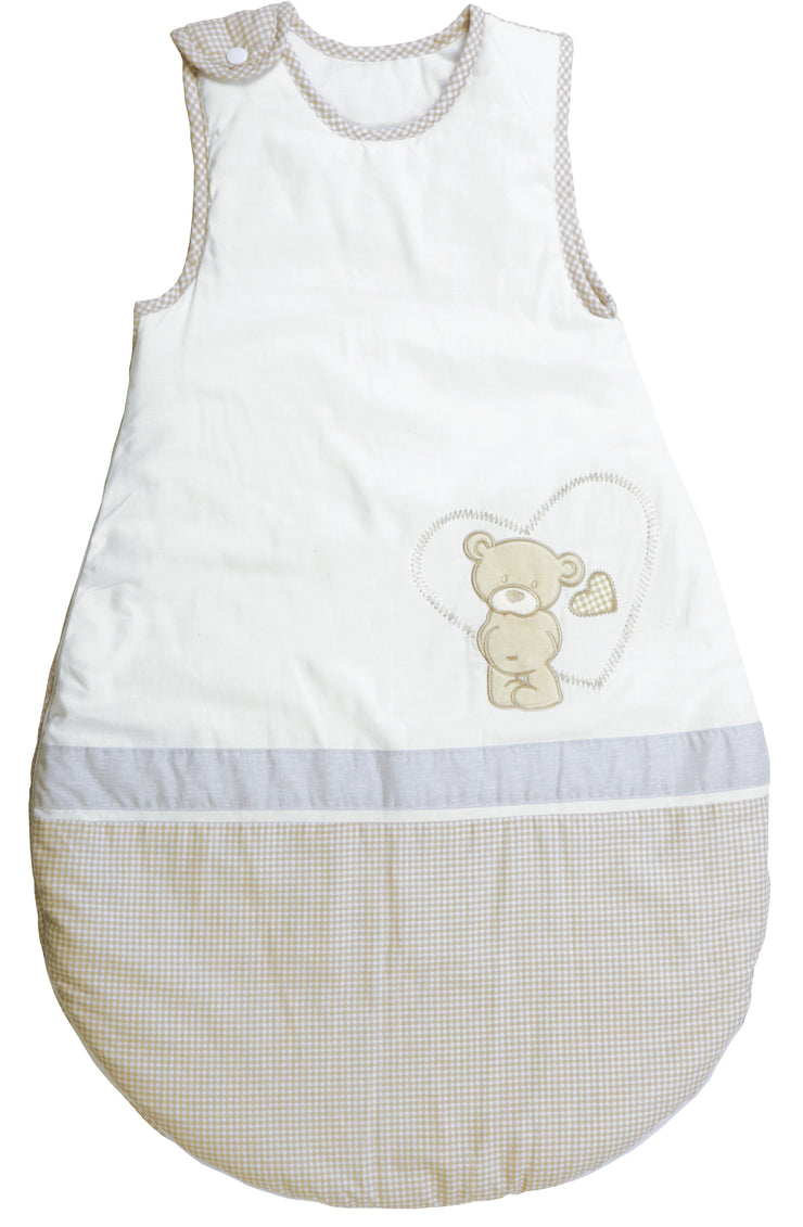 Schlafsack 'Liebhabär', 70 cm, ganzjähriger Babyschlafsack, atmungsaktive Baumwolle, unisex