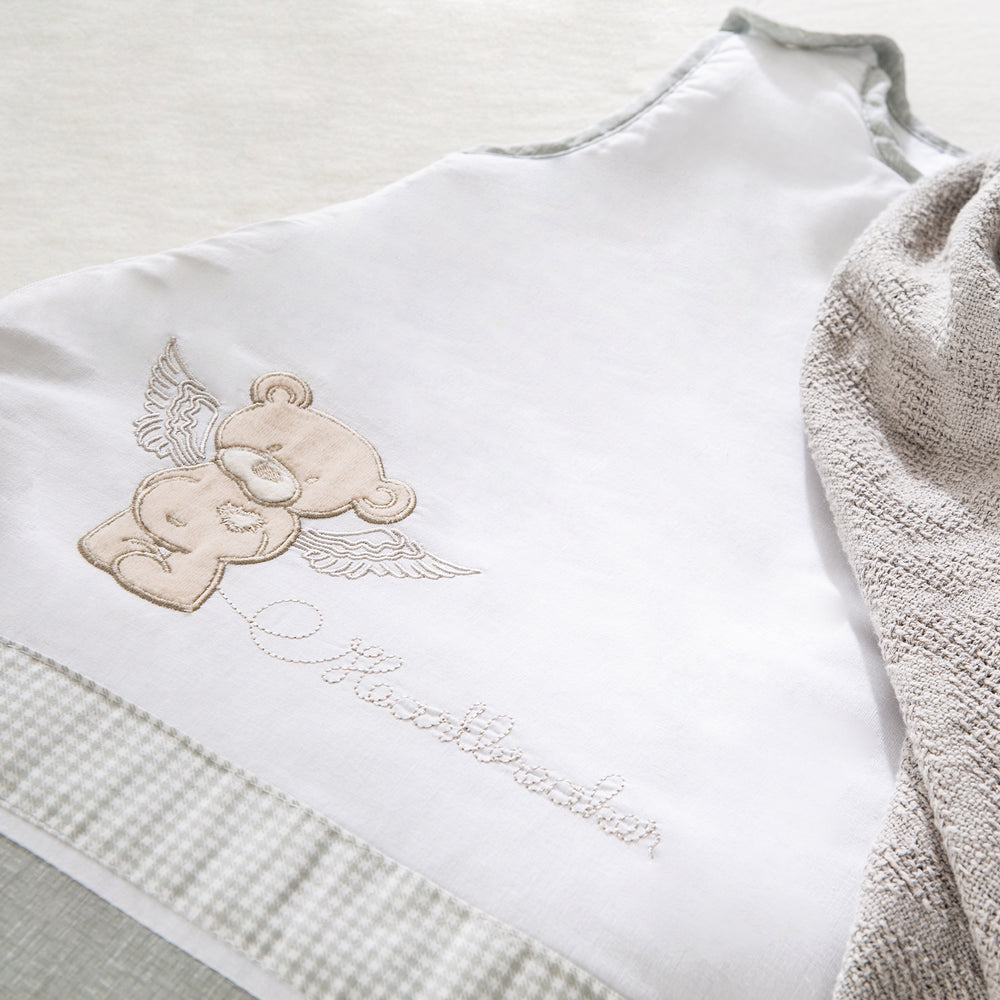 Sacco nanna 'Heartbreaker', 70 cm, sacco nanna per bambini per tutto l'anno, cotone traspirante, unisex