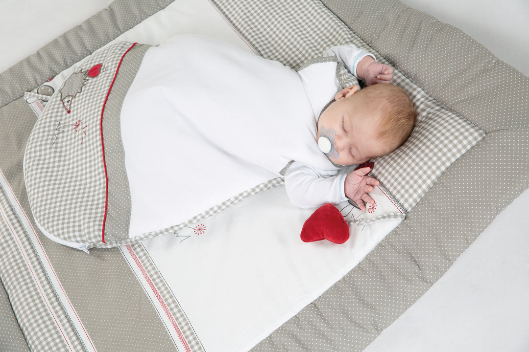 Sleeping Bag 'Adam & Owl', 70 - 110 cm, All-Year, Breathable Cotton, Unisex