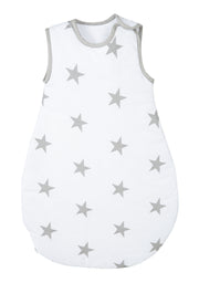 Sleeping bag 'Little Stars', 70 - 110 cm, year -round baby sleeping bag, breathable cotton, unisex