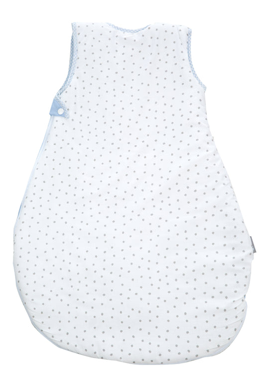 Schlafsack 'Kleine Wolke blau', 70 - 90 cm, ganzjährig, atmungsaktive Baumwolle, unisex