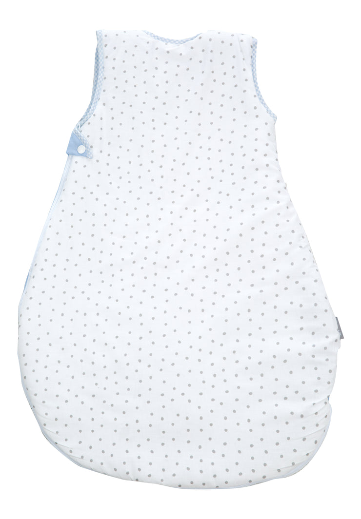 Schlafsack 'Kleine Wolke blau', 70 - 90 cm, ganzjährig, atmungsaktive Baumwolle, unisex