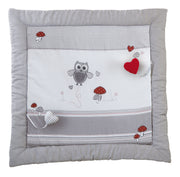 Plafond rampant «Adam & Owl», 100 x 100 cm, jeu / joints, 100% coton