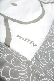 Krabbeldecke 'miffy®', 100 x 100 cm, Spiel-/ Laufgittereinlage, 100 % Baumwolle