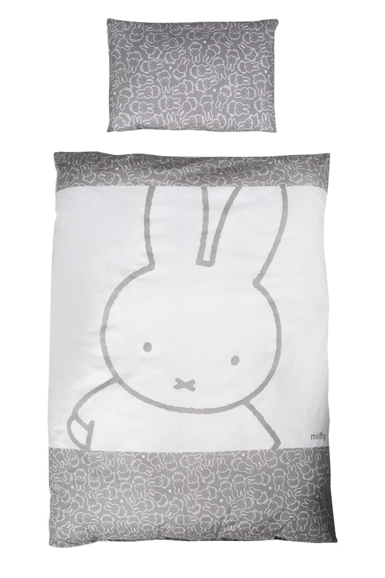 Reversible Bedding 'miffy®', 2-Piece, Children's Bedding 100 x 135 cm, 100% Cotton