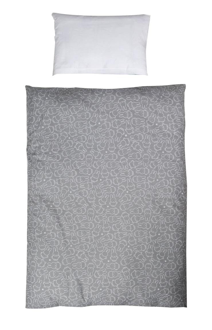 roba Coussin réducteur pour chaise haute bébé lapin Miffy® 2 pièces gris