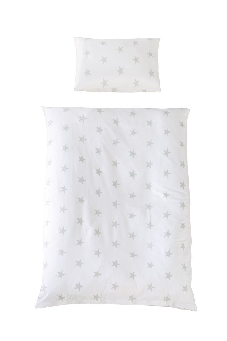 Bed linen 'Little Stars', 2-part children's bed linen 100 x 135 cm, 100% cotton