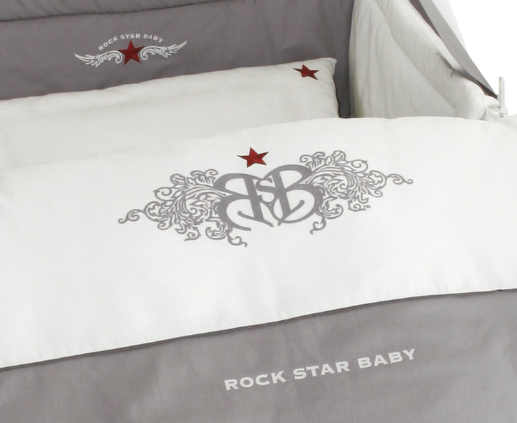 Kinderbettgarnitur 'Rock Star Baby 1', 4-tlg, Bettset mit Bettwäsche 1 –  roba