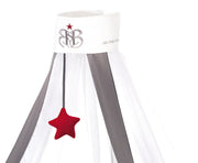 Set da letto per bambini 'rock star baby 1', 4-pc., Set bett con biancheria da letto 100 x 135 cm, nido e cielo