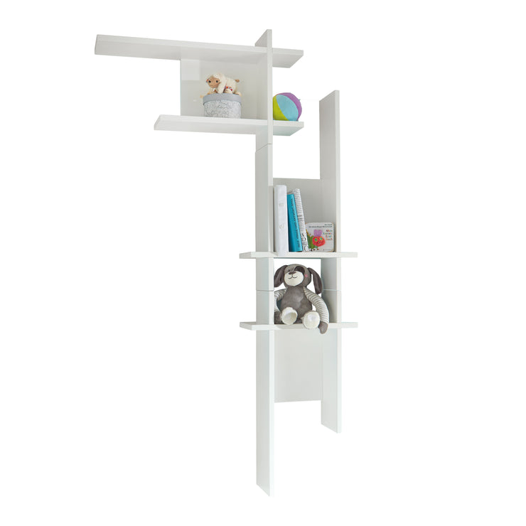 Wandregal 3er-Set 'Nordic weiss', variabel kombinierbar, Einrichtungs-Regal im Baby- & Kinderzimmer