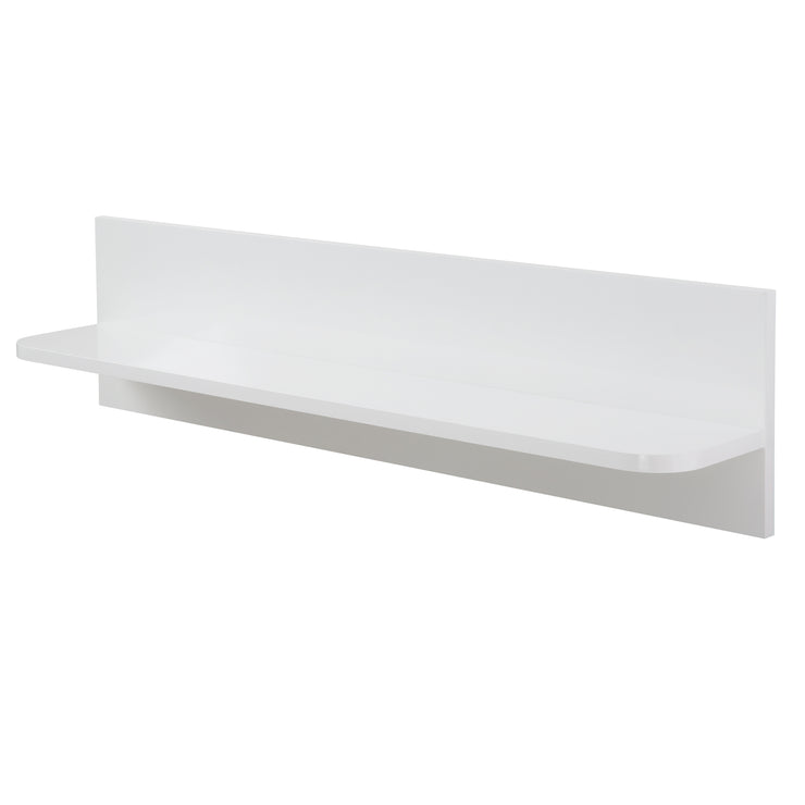 Étagère murale 'rétro 2' pour correspondre à la table d'emballage de la série, étagère pour les chambres pour bébé et enfants, blanc
