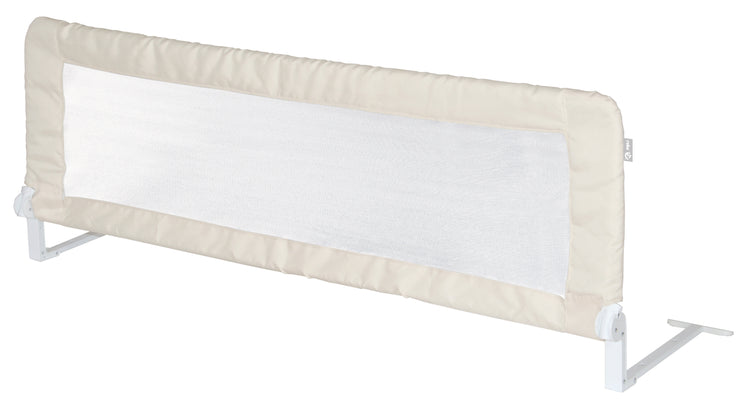 Bed guard 'Klipp-Klapp', 100 - 150 cm, foldable, for babies & children, beige