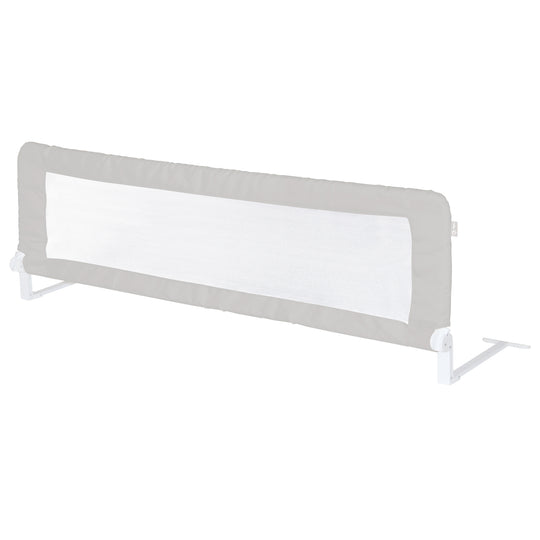 Bed Guard 'Klipp-Klapp' 100 - 150 cm, Foldable, for Babies & Children, Taupe
