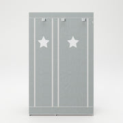 Textil-Kleiderschrank 'Little Stars' für Baby-, Kinder- oder Wohnzimmer, 110 x 45 x 175 cm