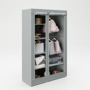 Textil-Kleiderschrank 'Little Stars' für Baby-, Kinder- oder Wohnzimmer, 110 x 45 x 175 cm