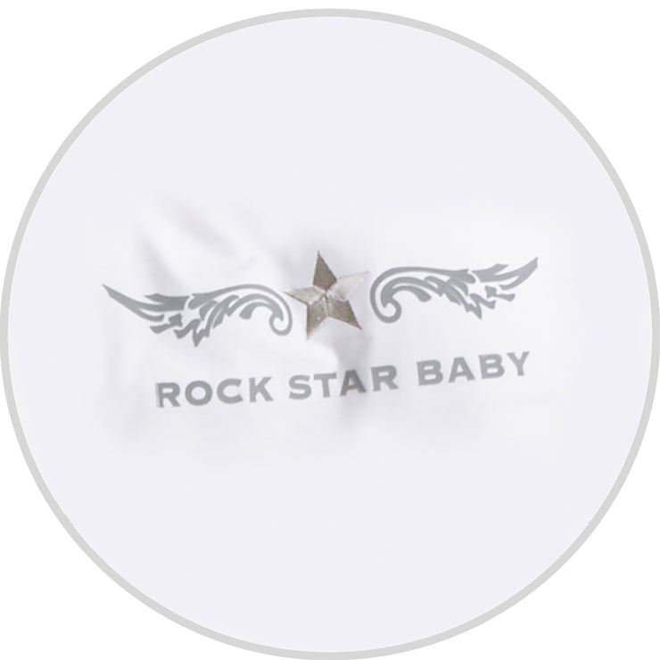 Cuna de colecho 'Rock Star Baby 2', 60 x 120 cm, cama supletoria para la cama de los padres, equipamiento completo