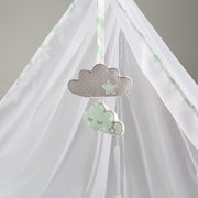 Cuna de colecho 'Happy Cloud', 60 x 120 cm, cama supletoria a la cama de los padres, equipo completo