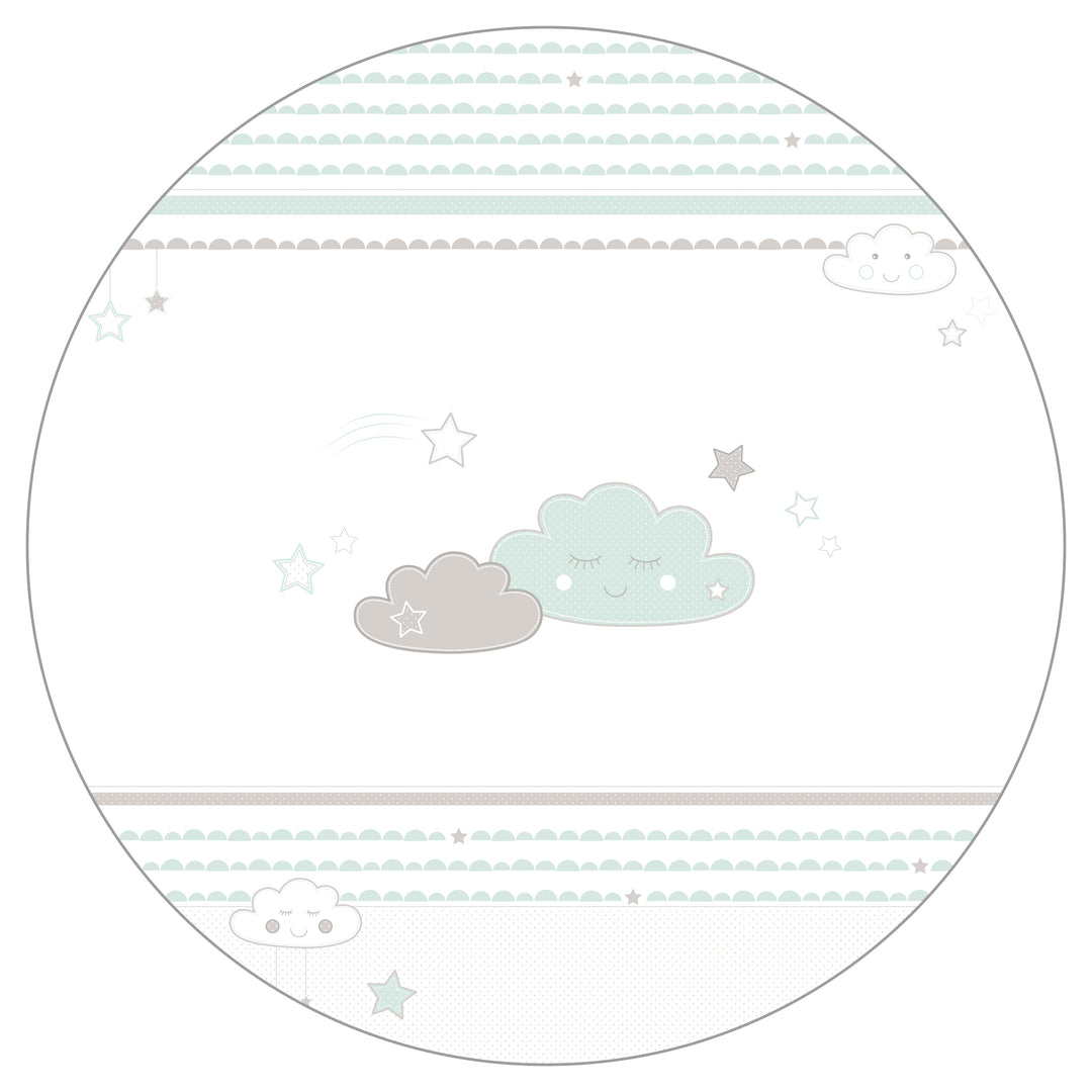 Room Bed 'Happy Cloud', 60 x 120 cm, Beistellbett zum Elternbett, komplette Ausstattung