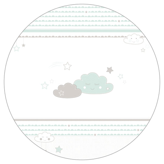 Room Bed 'Happy Cloud', 60 x 120 cm, Beistellbett zum Elternbett, komplette Ausstattung