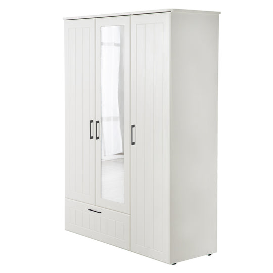 Kinderzimmerset 'Sylt' 3-teilig, inkl. Kombi-Bett 70 x 140 cm, Wickelkommode & Kleiderschrank