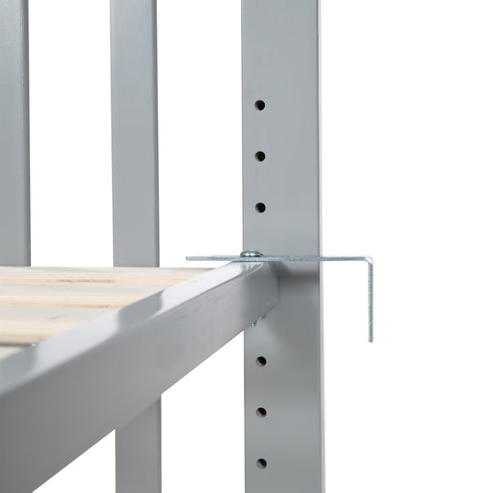 Room Bed 'safe asleep®', 60 x 120 cm, 'Little Stars', Beistellbett inkl. Zubehör, taupe lackiert