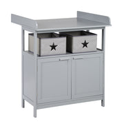 Wrapping chest of drawers 'Hamburg' with approach, 2 doors & boxes, wall attachment, wrap height 92 cm