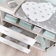 Ensemble de meubles «Julia» en 2 parties, y compris le lit pour enfants combi 70 x 140 cm et coffre d'enveloppement