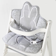 Réducteur de siège "miffy®", revêtement et coussin d'assise, 2 pièces, pour chaise haute à escalier