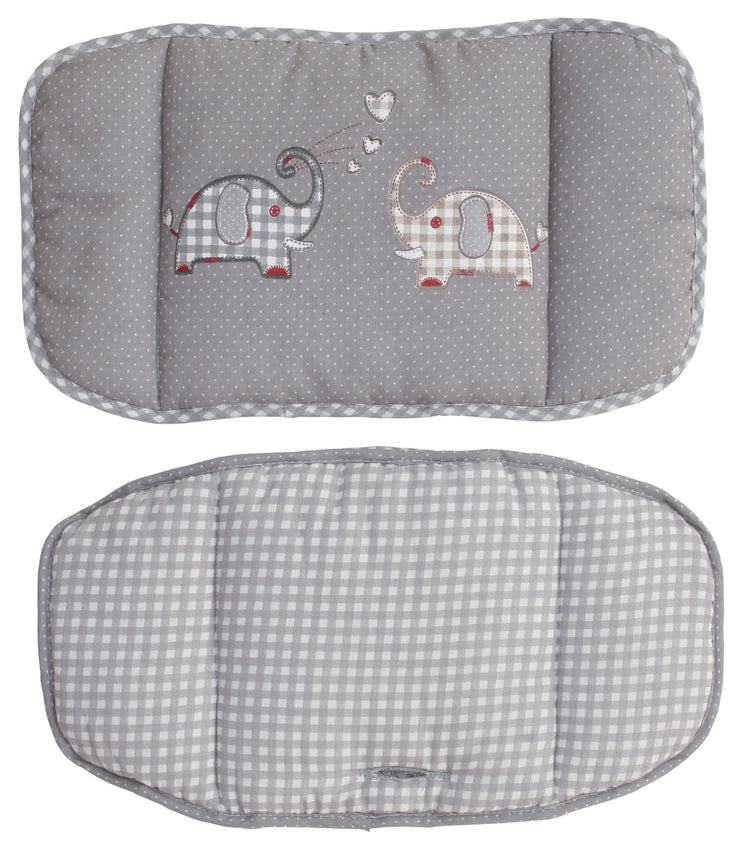 Sedile più piccolo "jumbotwins", cuscino per inserto/ sedile da seggiolone in 2 parti per scale