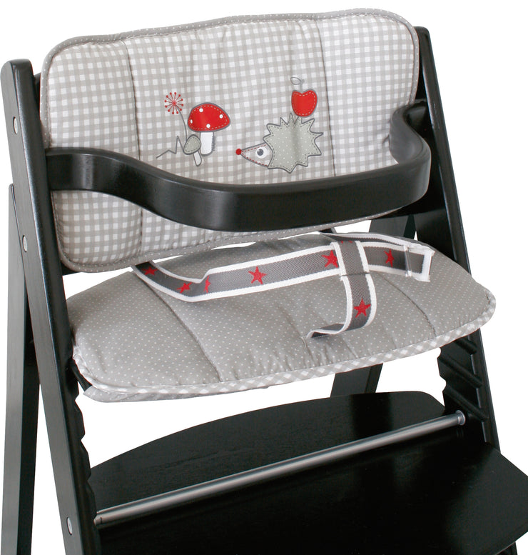Seat reducer 'Adam & Eule', 2-part high chair insert / seat cushion for high stair chairs