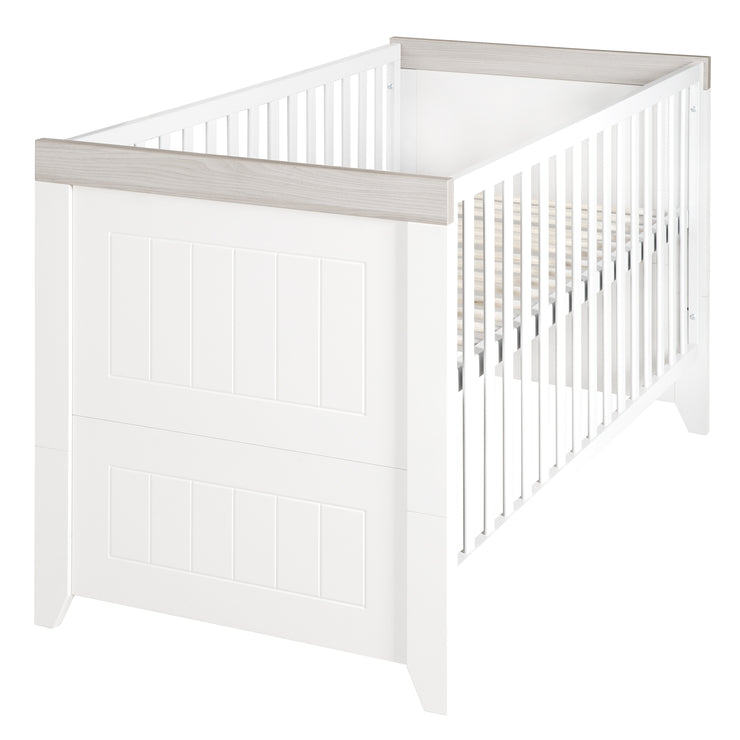 Children's room set 'Wilma' 3-part, including combination children's bed 70x140 cm, changing table & wardrobe 3-door