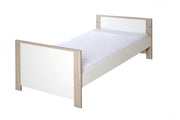 Cama infantil combinada 'Olaf', 70 x 140 cm, ajustable en altura, 3 barras antideslizantes, convertible