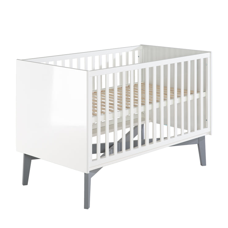 Kinderzimmerset 'Retro 2‘, inkl. Kombi-Bett 70 x 140 cm, Wickelkommode &  Schrank 3-türig