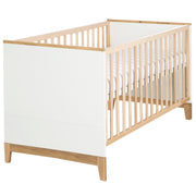 Combination children's bed 'Finn', 70 x 140 cm, height-adjustable, 3 slip bars, convertible