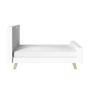 Intelligent Smart Bed 70x140 - App-controlled Combo Bed - White / Artisan Oak