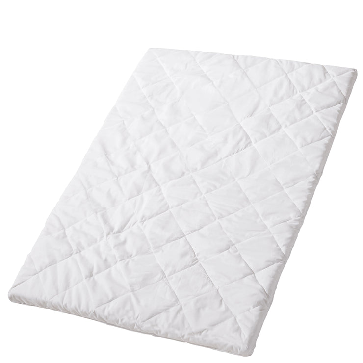 Pull -up 'Roba Style', 75 x 100 cm, wood white, including light blue protective insert & roll