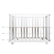 Passenger «Style Roba», 75 x 100 cm, y compris l'insert et les rouleaux de protection verte, blanc
