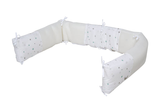 Protector de cuna 'safe asleep®', Easy Air 'Sternenzauber', circulante, con sistema AIR-balance