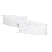 'Safe Asleep®' Nestchen Easy Air 'Star Menzauber Grau', air circulating, with Air balance system