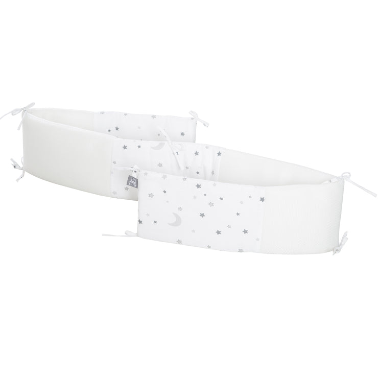 'Safe Asleep®' Nestchen Easy Air 'Star Menzauber Grau', air circulating, with Air balance system
