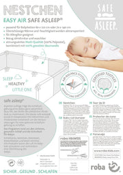 Nest 'safe asleep®' Easy Air 'miffy®', circulación de aire, nido con sistema AIR-balance