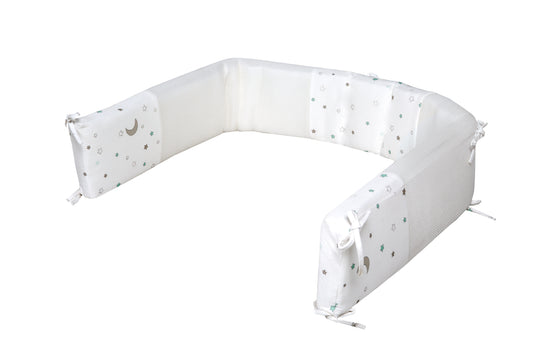 Protector de cuna 'safe asleep®', Air PLUS 'Sternenzauber', circulante, con sistema AIR-balance