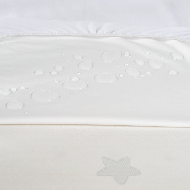 Protège-matelas "safe asleep®" avec protection contre l’humidité, blanc