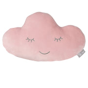 Cuddly pillow cloud 'roba Style', pink/mauve, fluffy decorative pillow for baby & nursery