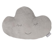 Kuschelkissen Wolke 'roba Style', Silbergrau, flauschiges Dekokissen für Baby- & Kinderzimmer